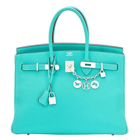 hermes birkin blue lagoon|hermes birkin 35cm price.